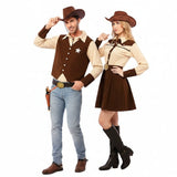 Costumi di coppia Sceriffi della Contea