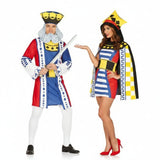 Costumi di coppia Re di poker