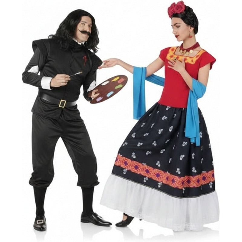 Costumi di coppia Velázquez e Frida Kahlo
