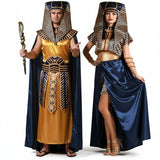 Costumi di coppia Faraoni Egizi del Nilo