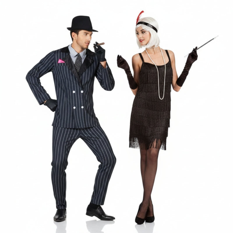 Costumi di coppia Gangster e Charleston