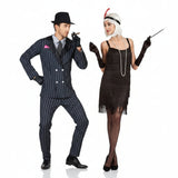Costumi di coppia Gangster e Charleston