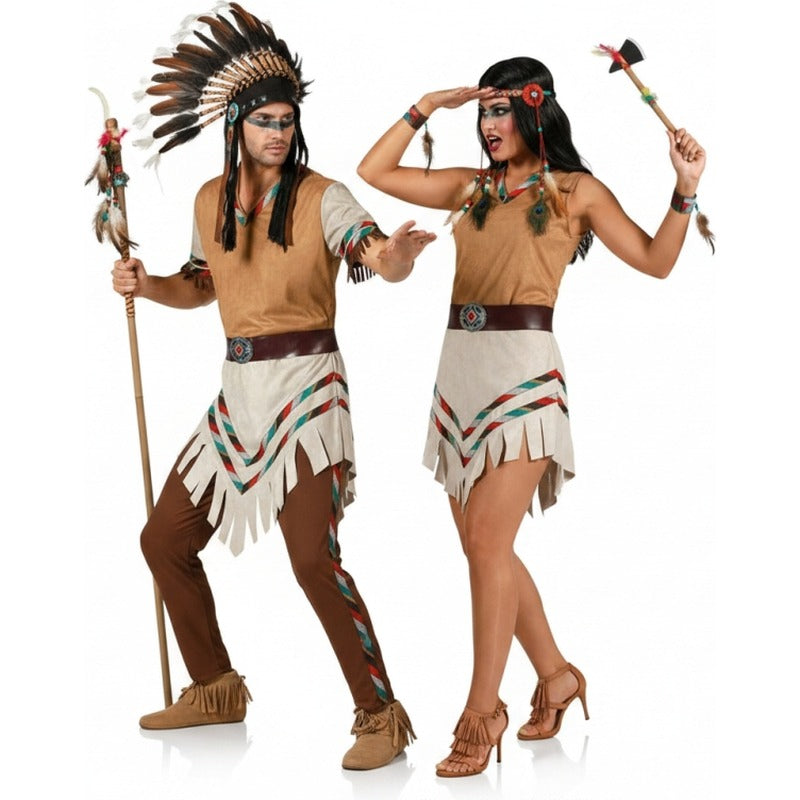 Costumi di coppia Indiani Sioux