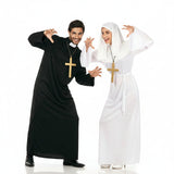 Costumi di coppia Prete e Suora Novizia