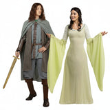 Costume Aragorn e Arwen Il Signore degli Anelli