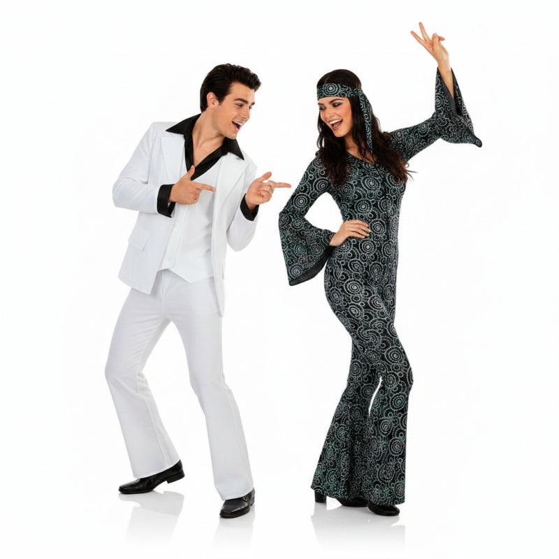 Costumi di coppia Disco Saturday Night Anni ’70