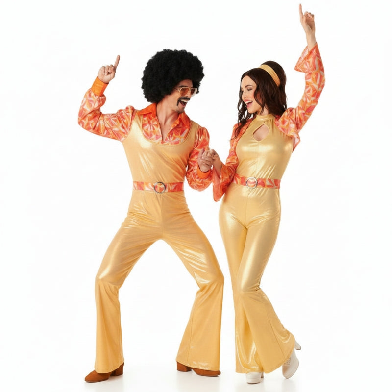 Costumi di coppia Disco Dorato Anni ’70
