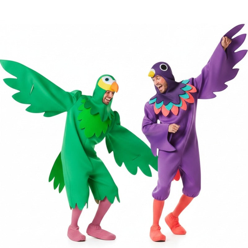 Costumi di coppia Pappagalli