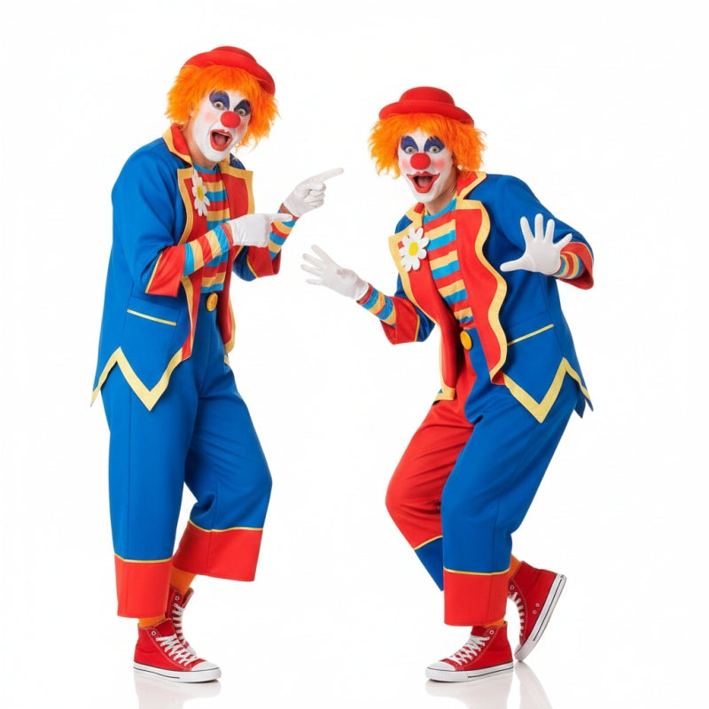 Costumi di coppia Pagliacci Multicolore