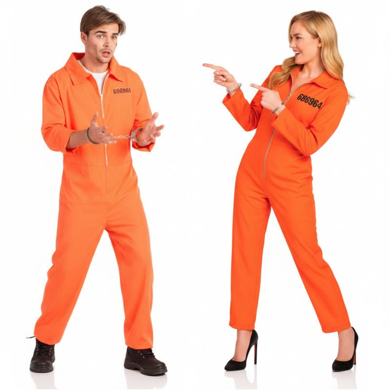 Costumi di coppia Prigionieri Arancioni