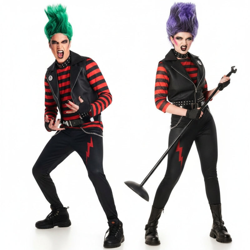 Costumi di coppia Punky Rock