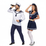 Costumi di coppia Marinai blu