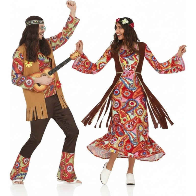 Costume Hippie Ashbury per coppia