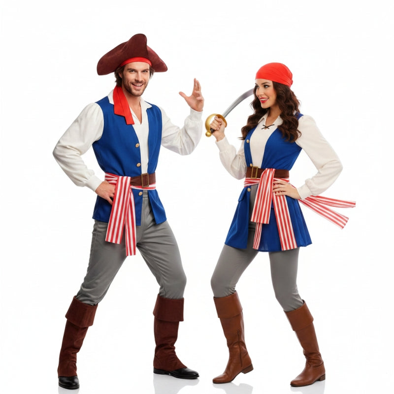Coppia di Pirati Jack e Jackeline
