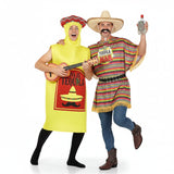 Costume da Bottiglia di Tequila e Tequila Man per coppia