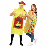 Costume Coppia Tequila e Taco Messicano