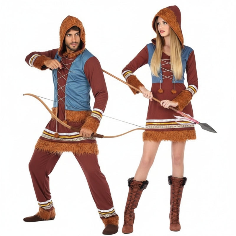 Costumi di coppia Eschimesi