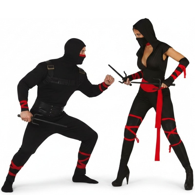 Costumi di coppia Guerrieri Ninja