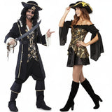 Costumi di coppia Pirati della notte
