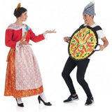 Costumi di coppia Fallera di Valencia e Paella