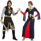 Costumi di coppia Templari medioevali