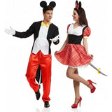 Costumi di coppia topolini Mickey e Minnie