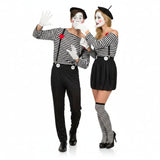 Costumi di coppia mimi clown