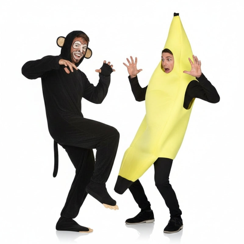 Costumi di coppia Scimpanzé e banana