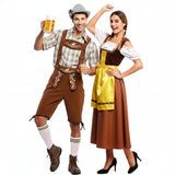 Costumi di coppia Bavaresi Tedeschi Oktoberfest