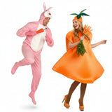 Costumi di coppia Coniglio e Carota