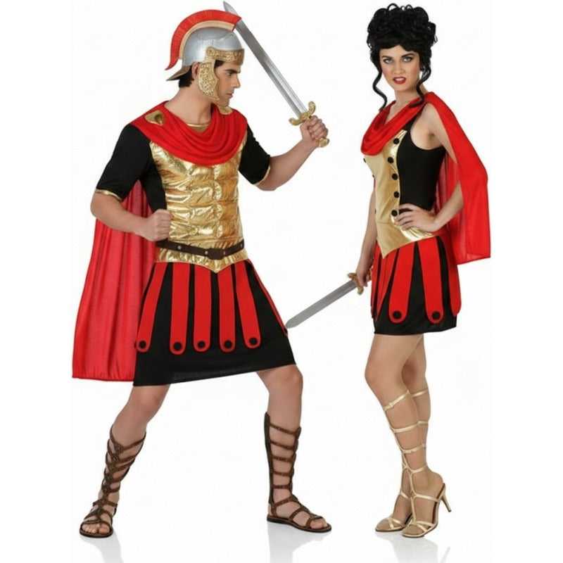 Costumi di coppia guerrieri romani