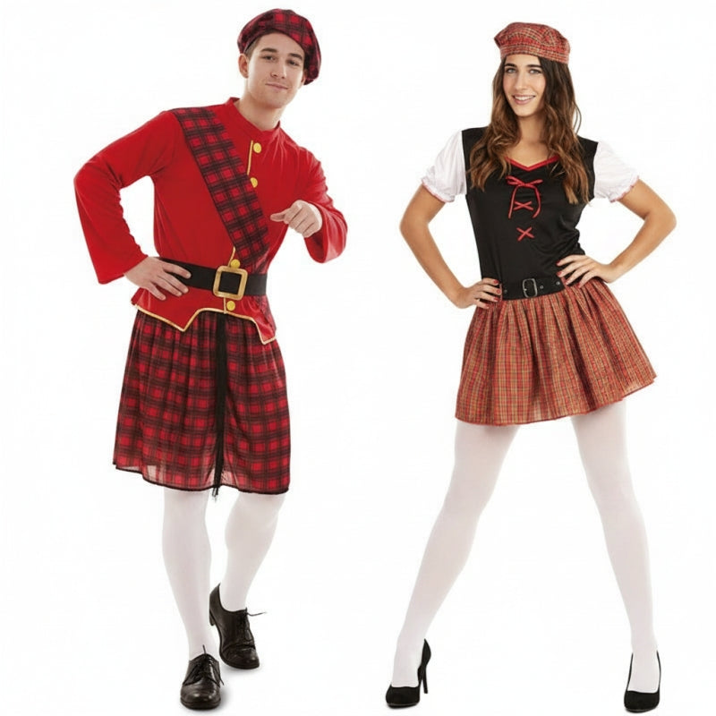Costumi di coppia Scozzesi