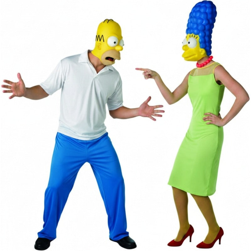 Costumi di coppia Homer e Marge Simpson