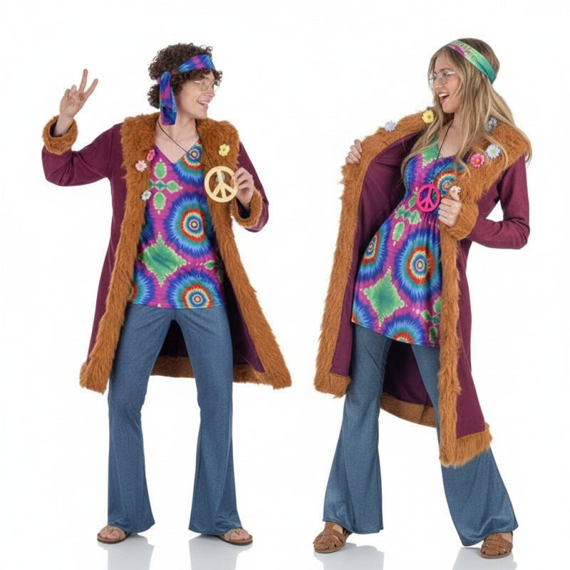 Costumi di coppia Hippies Deluxe