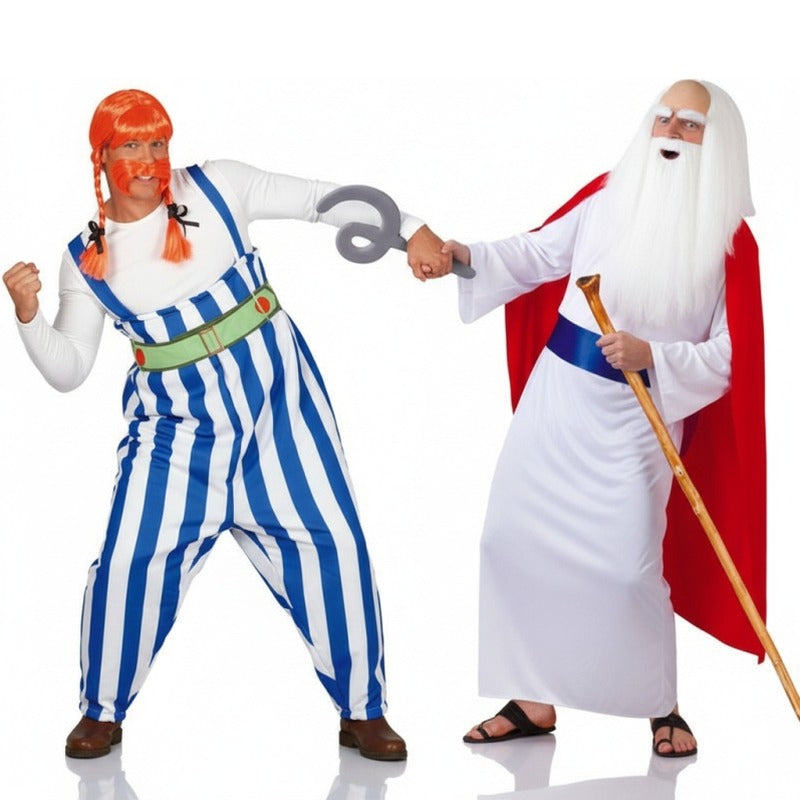 Costumi di coppia Obelix e Panoramix