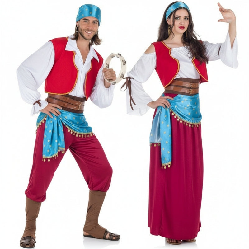 Costumi di coppia Zingari indovini