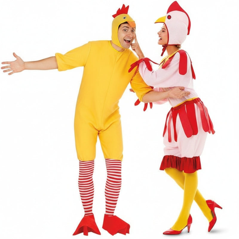 Costumi di coppia Pulcino e Gallina