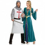 Costumi di coppia re medievali