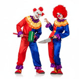 Costumi di coppia clown diabolici