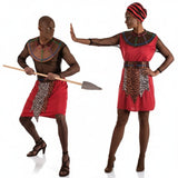Costumi di coppia Guerrieri Masai