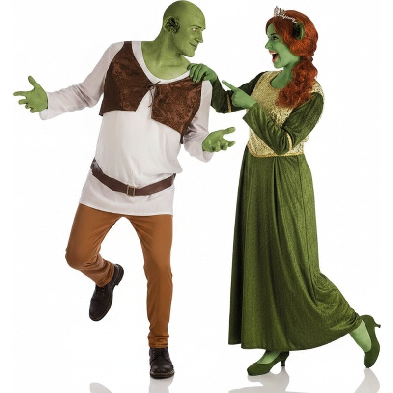 Costumi di coppia Shrek e Fiona