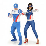 Costumi di coppia Capitan e Capitana America