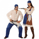Costumi di coppia Pirati caraibici