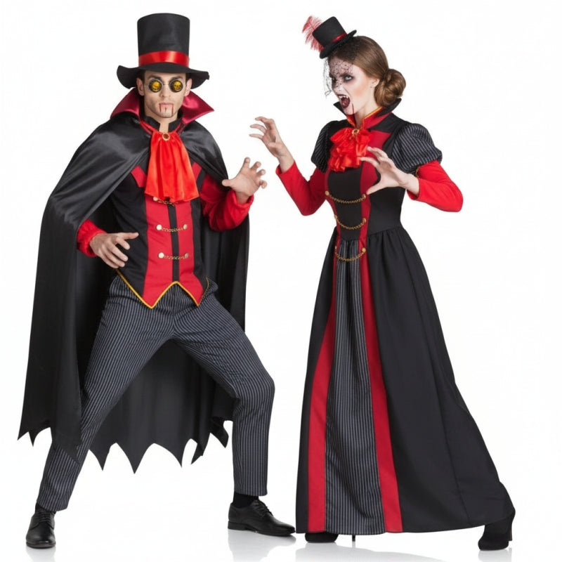 Costumi di coppia Vampiri vittoriani
