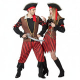 Costumi di coppia capitani pirata