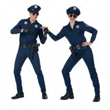 Costumi di coppia Poliziotti Azzurri