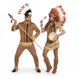 Costumi di coppia Indiani colorati