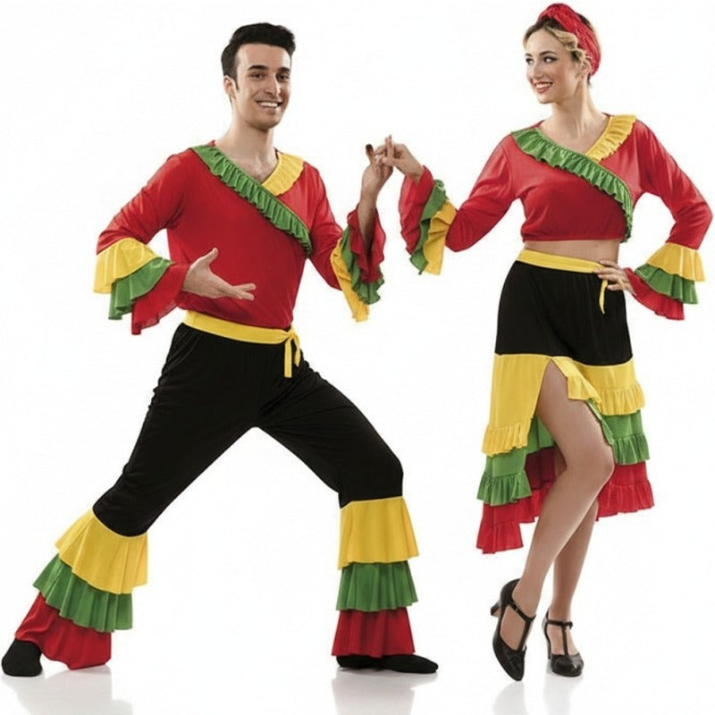 Costumi di coppia Rumberi colorati