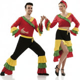 Costumi di coppia Rumberi colorati