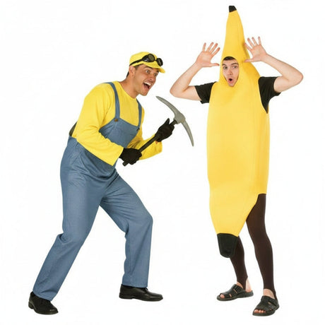 Costumi di coppia Minion e banana